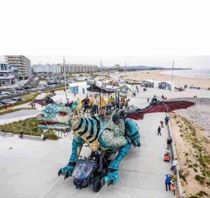 Casa Inca Calais - Duplex Soleil Latino - Parking Free, Station Daire Dış mekan fotoğraf