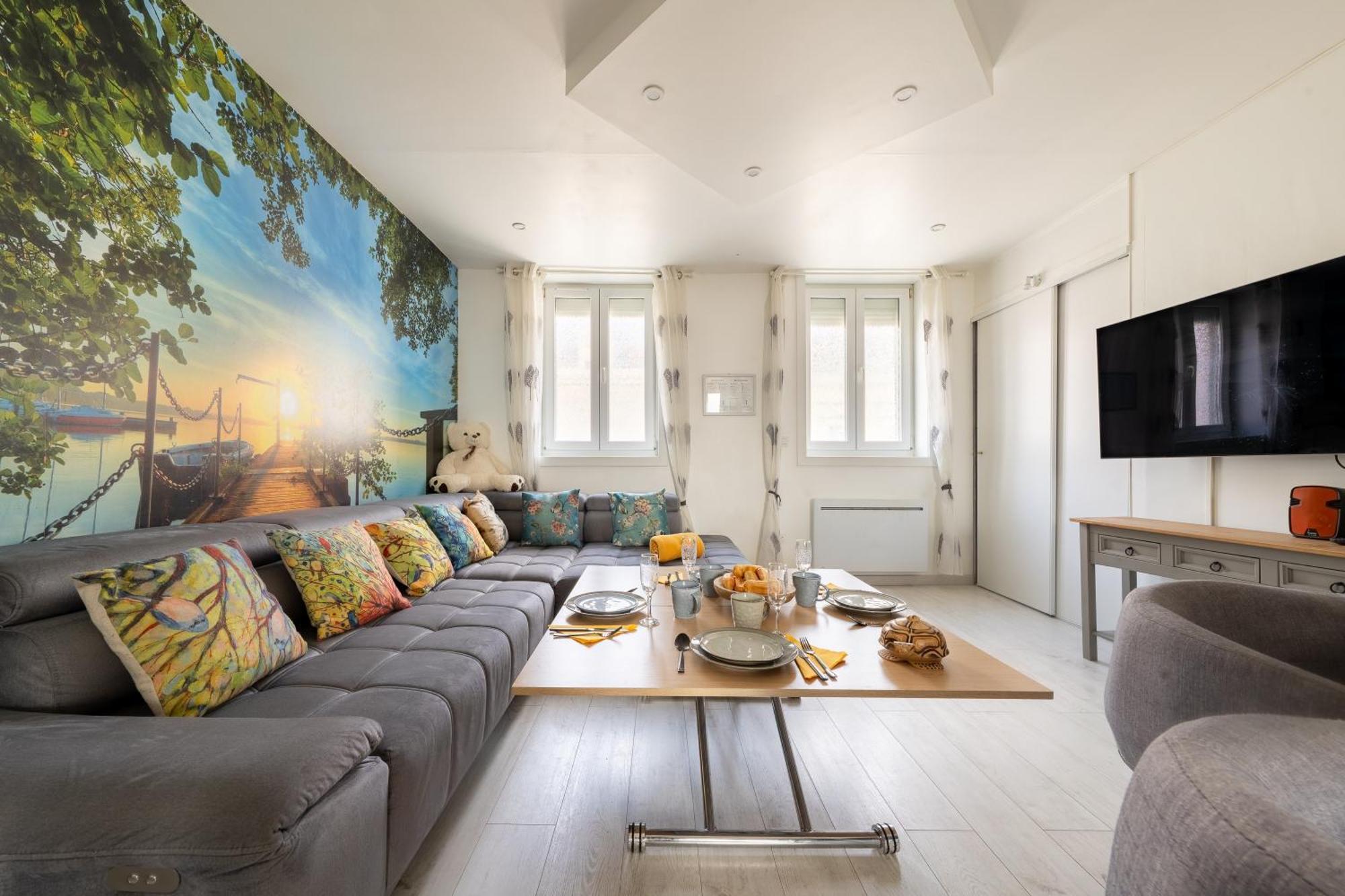 Casa Inca Calais - Duplex Soleil Latino - Parking Free, Station Daire Dış mekan fotoğraf