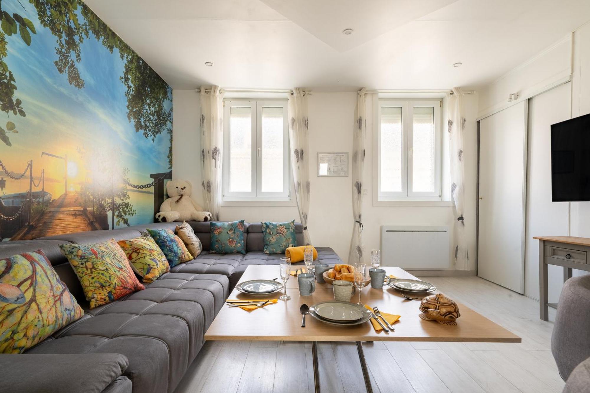 Casa Inca Calais - Duplex Soleil Latino - Parking Free, Station Daire Dış mekan fotoğraf