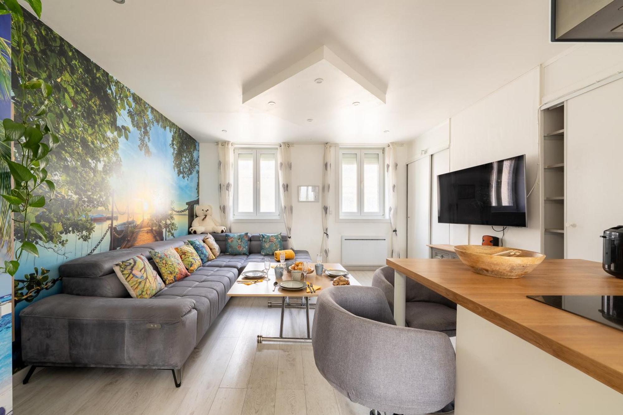 Casa Inca Calais - Duplex Soleil Latino - Parking Free, Station Daire Dış mekan fotoğraf